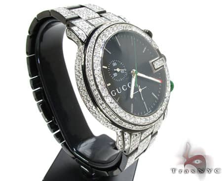 Fully Iced Gucci Watch 15576: buy online in NYC. Best price
