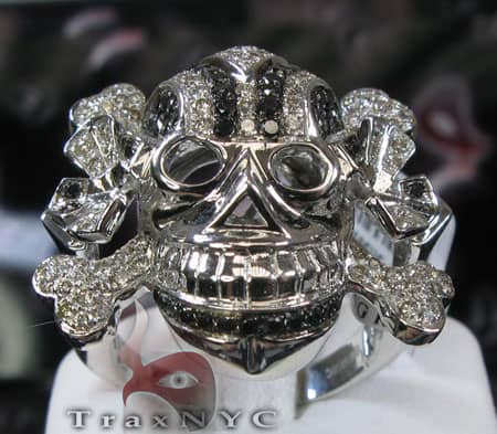 Skull face ring cheap
