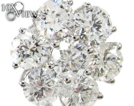 TRAX NYC 14Kゴールド ダイヤモンド ピアスセット　8mm TRAX JEWELRY様k18 天然 大粒 ダイヤモンドピアス