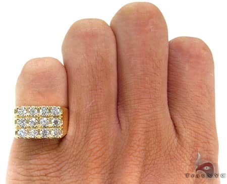 10kt Yellow Gold Men's Diamond Band Ring - 1/2 Carat – Splendid Jewellery