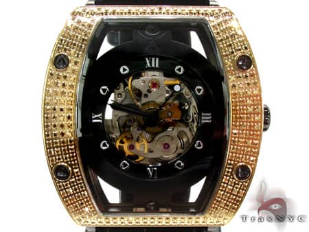 Acid Diamond Watch Yellow 21886: buy online in NYC. Best price at TRAXNYC.