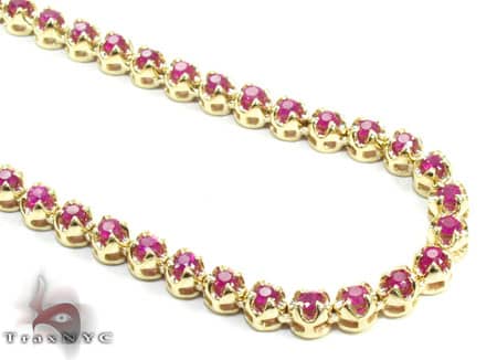 Mens sales ruby chain