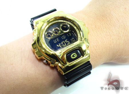 Gold Plated Casio G-Shock With Silver Case 21721: buy online
