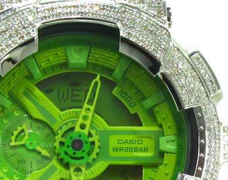 G shock hyper online green