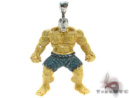 Hulk diamond sale pendant