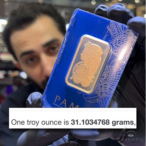 Traxnyc gold sale