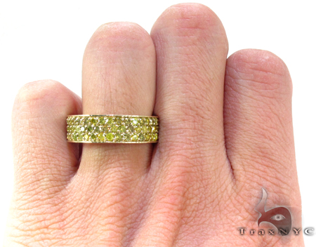 Fancy Yellow Cushion Cut Diamond Ring with Accents, VS1 GIA –  Kingofjewelry.com