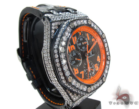 Audemars Piguet Royal Oak Offshore Volcano Diamond Watch 24829