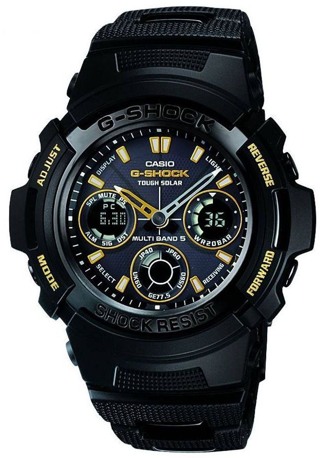 Casio G shock Limited Edition Atomic Solar Watch AWG100BC 1A 25466