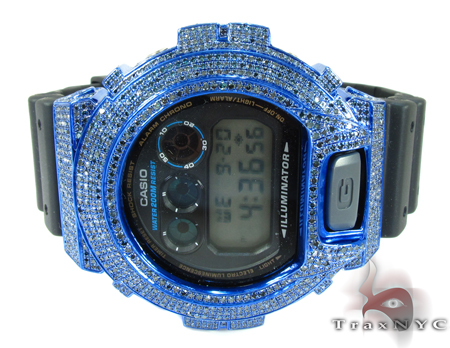 G-shock Blue Color Diamond Case with Watch DW-6900 26729