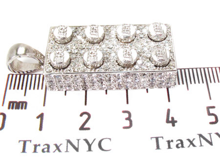 Full Diamond Lego Pendant 26940: buy online in NYC. Best
