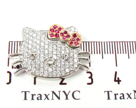 ホットセール - アートトラベルシューズ Diamond Ruby Kitty Hello Pendant NYC in online buy 27080: アクセサリー