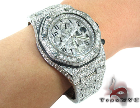 Audemars Piguet Royal Oak Offshore Full Diamond Watch 27854 buy