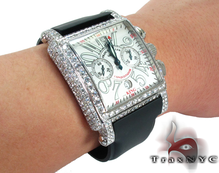 Franck Muller King Cortez Chronograph Diamond Watch 27909 buy