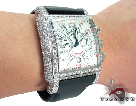 Franck Muller King Cortez Chronograph Diamond Watch 27909 buy