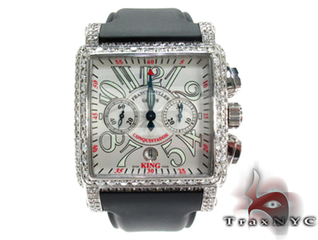 Franck Muller King Cortez Chronograph Diamond Watch 27909 buy