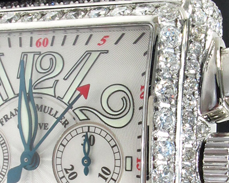 Franck Muller King Cortez Chronograph Diamond Watch 27909