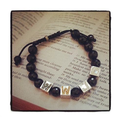 Wwjd hot sale mens bracelet