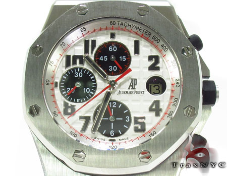 Audemars Piguet Royal Oak Offshore Steel Chronograph Watch 28187