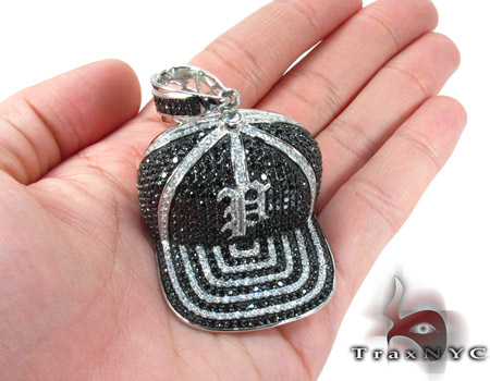 Hip hop 2024 silver pendants