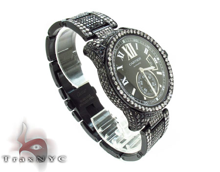 Cartier Full Diamond Calibre Watch 28370