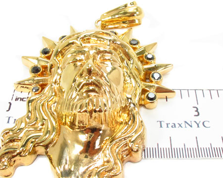 Black Diamond XL Jesus Head Pendant 28844: buy online in NYC