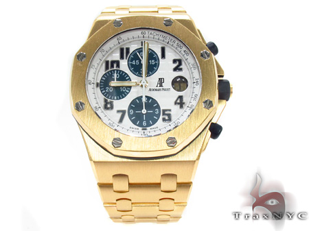 Audemars Piguet Royal Oak Offshore 18K Yellow Gold Watch 29024