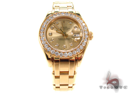 Rolex Pearlmaster Yellow Gold 80298 29065 buy online in NYC. Best