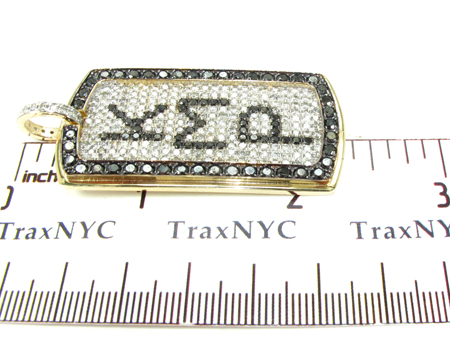 Custom Pave Diamond Dog Tag 1 30789: buy online in NYC. Best