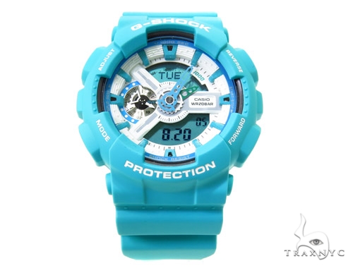 Casio G-Shock Analog Digital Teal Watch GA110SN-3A 32274: buy