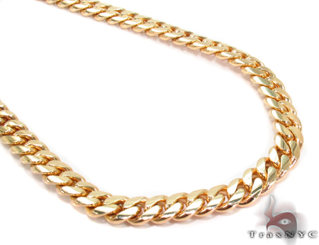 Miami Cuban Curb Link Chain 22 Inches 5mm 32420