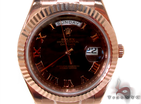 Rolex Day-Date Rose Gold 218235 32576: buy online in NYC