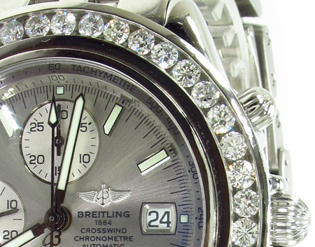 Breitling Crosswind Breitling 1884 Diamond Watch Breitling Cross  Crucifixwind Watch 32581: Buy Online In Best