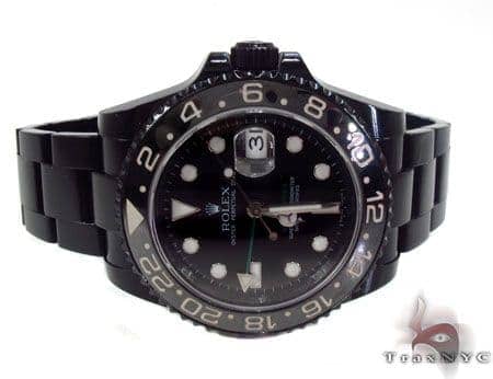 Rolex GMT Master II Black DLC PVD 16710 32830 buy online in NYC