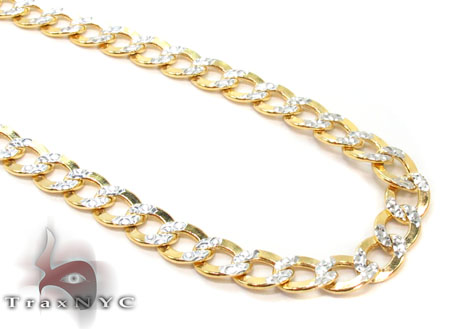 14K Yellow Gold Solid Rope Chain 5.5mm 24 Inches 68330