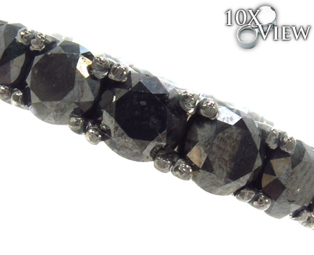 SHAPES STUDIO/Black Beaded Eternity Double リング 10K Gold white-black-diamond.jpg?v=