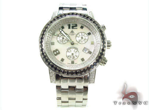 FREEZE Stainless Steel Watch With Diamonds | Property Room