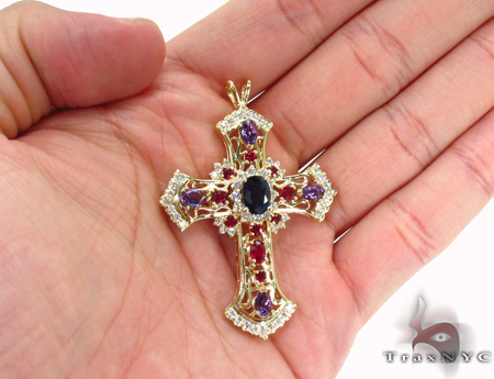 Gemstone cross clearance