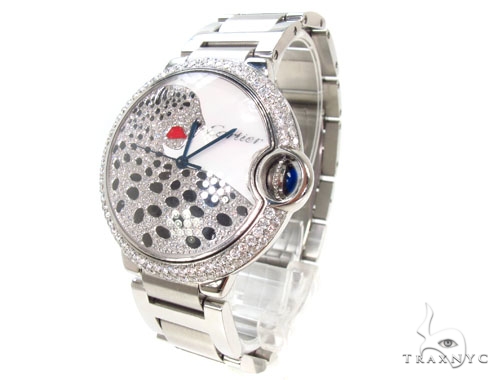 Pave Diamond Cartier Watch-546744RX 36064: buy online in NYC. Best 