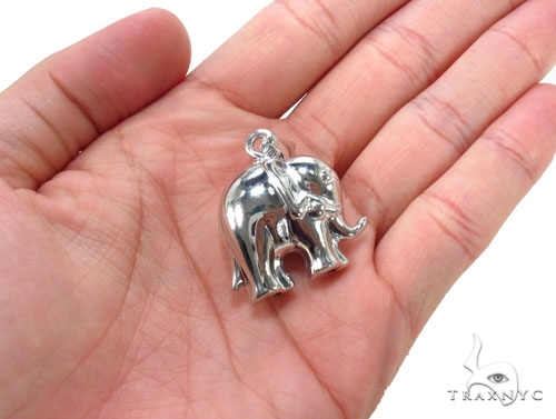 Elephant Silver Pendant 36339: buy online in NYC. Best price