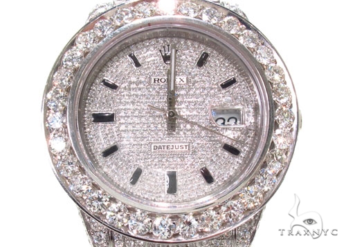 Fully hotsell diamond rolex