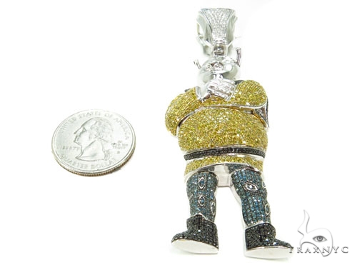 Iced out shrek on sale chain