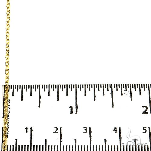 14k Yellow Gold Shiny Round Wheat Chain 1.5mm 18 Inches 38191