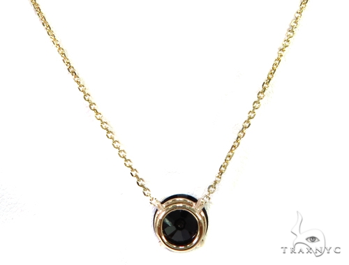 14k Yellow Gold Onyx Necklace 40017: buy online in NYC. Best