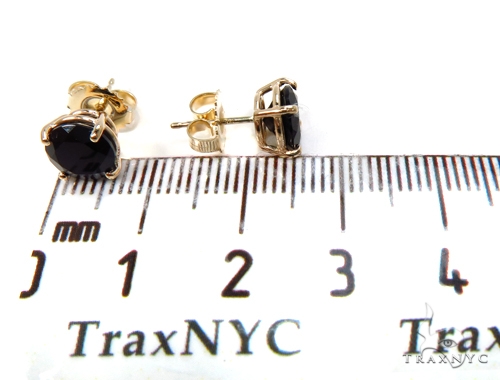 14k Yellow Gold Onyx Necklace & Earrings Set 40029: buy