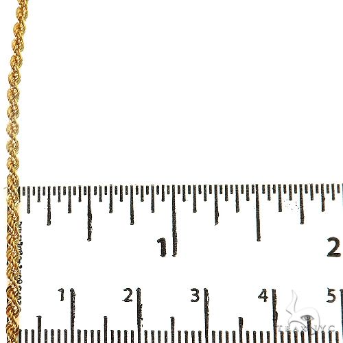 Rope Hollow Gold Chain 22 Inches 2mm 40357