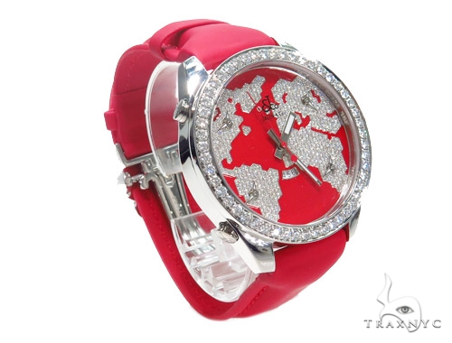 Jacob & Co. JC47SR Five Time Zone Continent Watch 40996