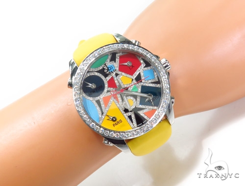 JACOB & Co Five Time Zone Diamond Watch JCM115DA 41007