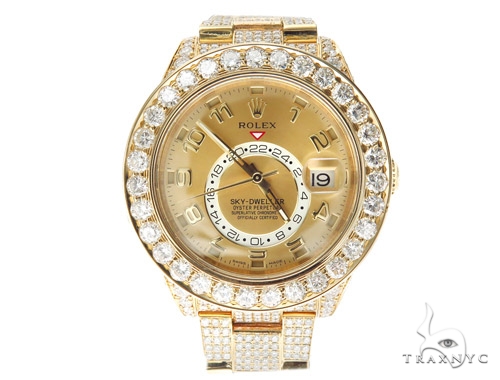 Rolex Sky Dweller Yellow Gold Watch 326938 42330