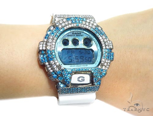Silver Case Casio G-Shock Watch DW6900PL-7 43187